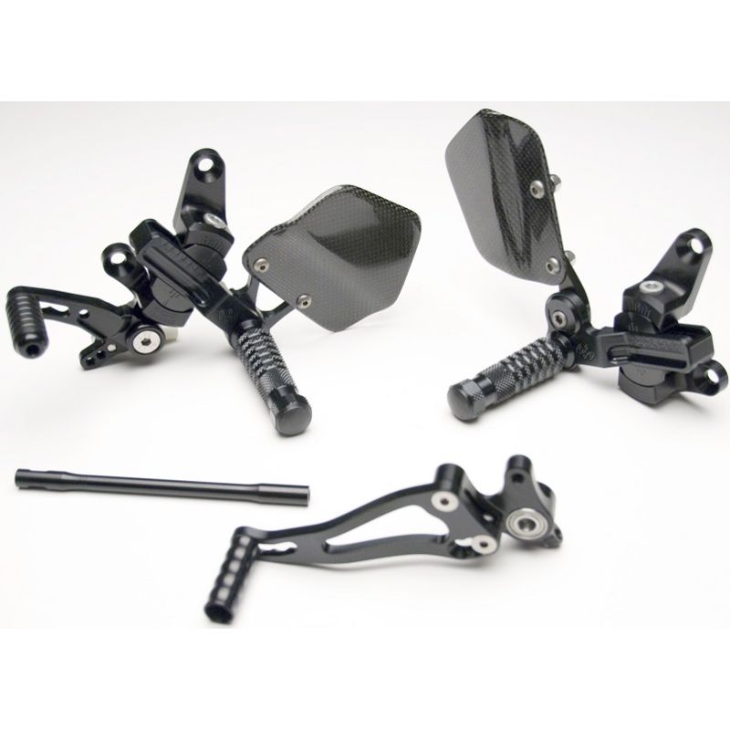 GTVCR-D01-B Pedane VCR38GT DUCATI 1198 R 1200 2010 2011 GILLES TOOLING