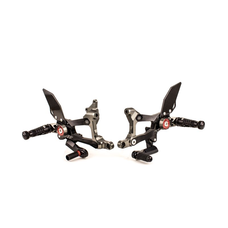 GTMUE2-D01-B Pedane MUE2 DUCATI Panigale V4 Superleggera 1000 2021 2022 GILLES TOOLING