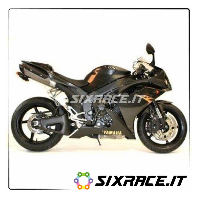 Tampons / protections de cadre de type Aero (inférieur) - Yamaha YZF-R1 07-14