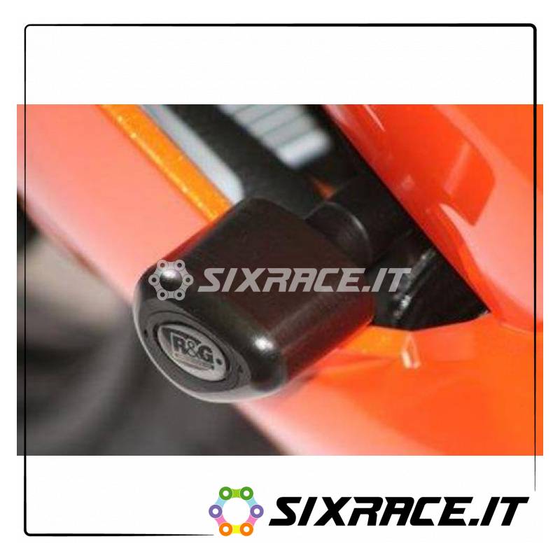 Tamponi / protezioni telaio tipo Aero - Kawasaki ZX6 R 07-09