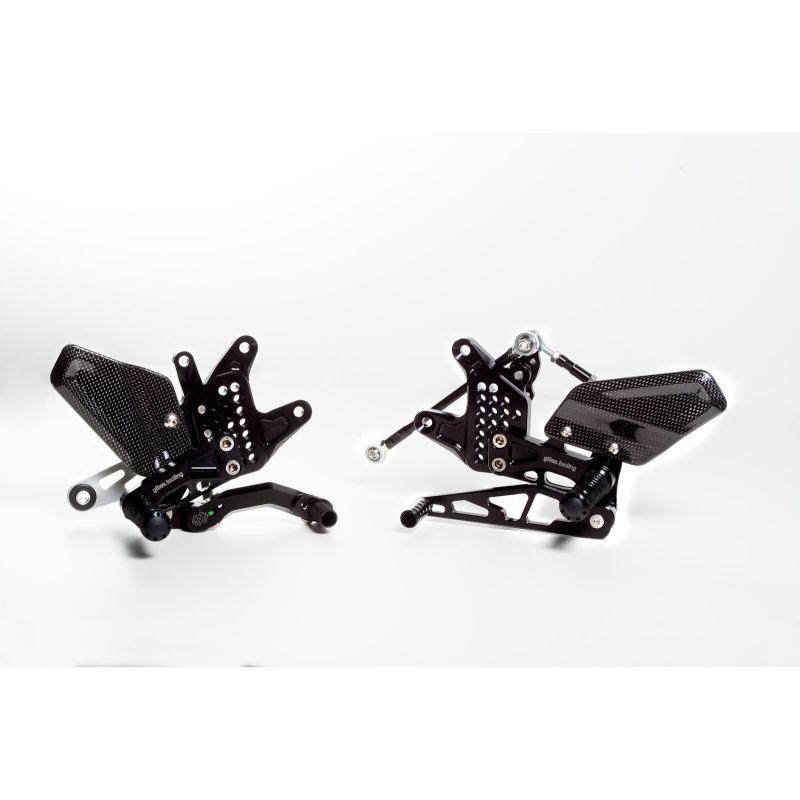 GTAS31-T05-B Pedane AS31GT - cambio rovesciato TRIUMPH Street Triple 675 R 675 2013 2017 GILLES TOOL