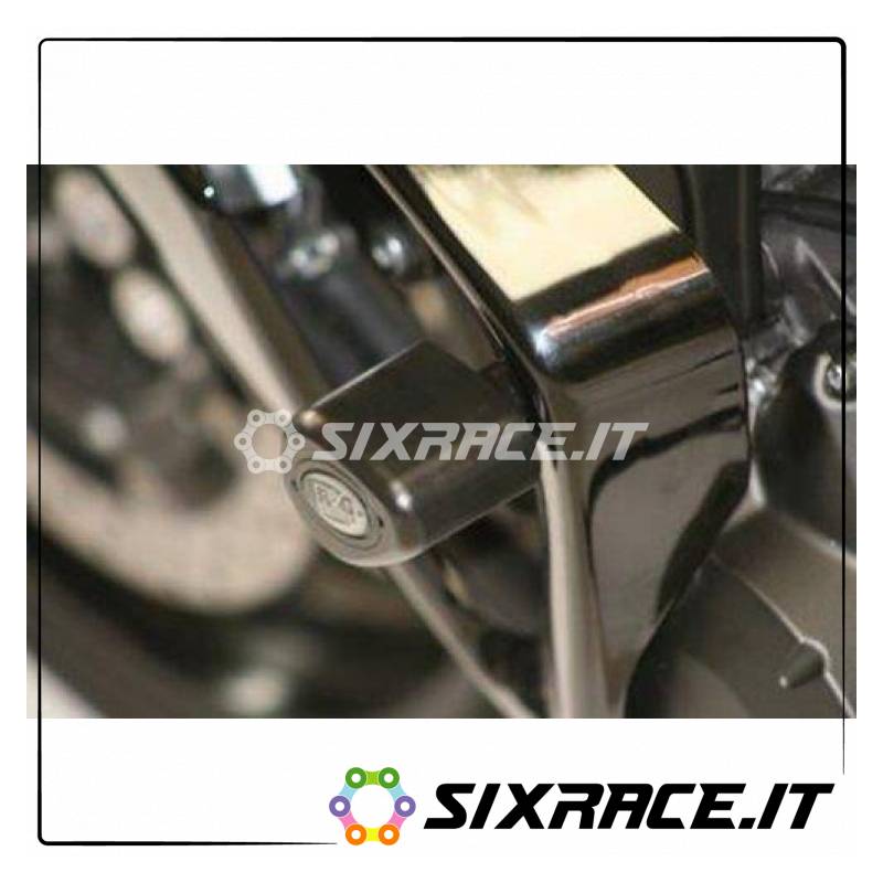 Tampons / Protections Cadre de type aérodynamique - Yamaha Fz6 / Fazer 600 04- avec accessoire