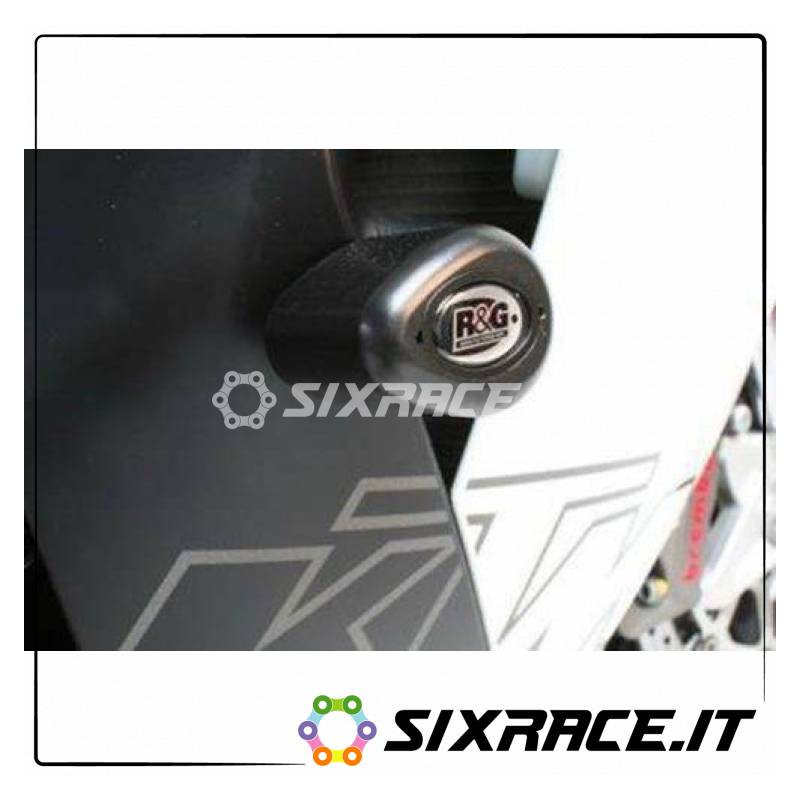 Tamponi / protezioni telaio tipo Aero - KTM RC8 08- (not for RC8R)
