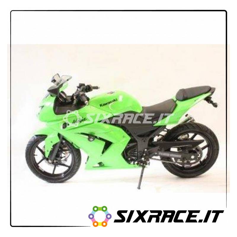Tamponi / protezioni telaio tipo Aero - Kawasaki Ninja 250R 08-12