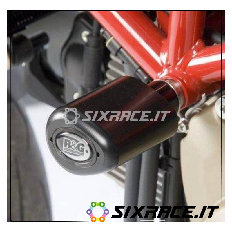 Tamponi / Protezioni Telaio Tipo Aero - Ducati Streetfighter 1098 Hypermotard