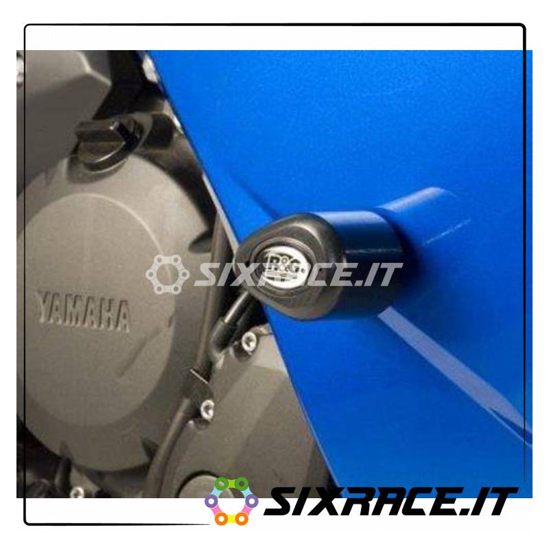 Coussinets / protecteurs de cadre type Aero - Modèle Yamaha Xj6 Diversion F uniquement