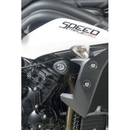Tamponi / protezioni telaio montaggio anteriore - Triumph Speed Triple 11- / Sp
