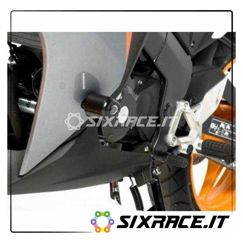 Tamponi / Protezioni Telaio Tipo Aero - Honda Cbr125R 11