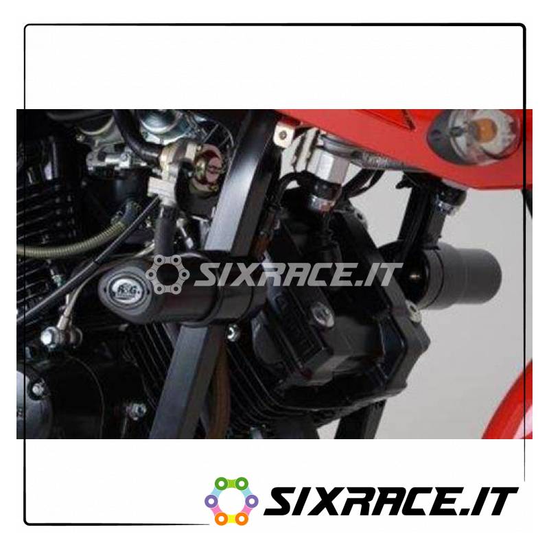 Tamponi / Protezioni Telaio Tipo Aero - Hyosung Gt125/250 Naked