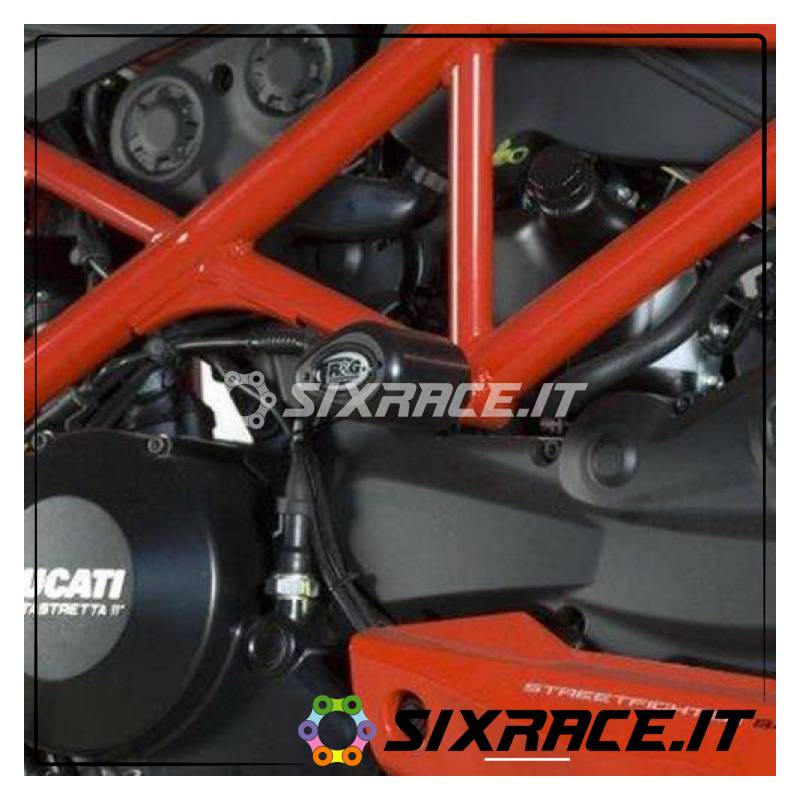 Tamponi / Protezioni Telaio Tipo Aero - Ducati 848 Streetfighter