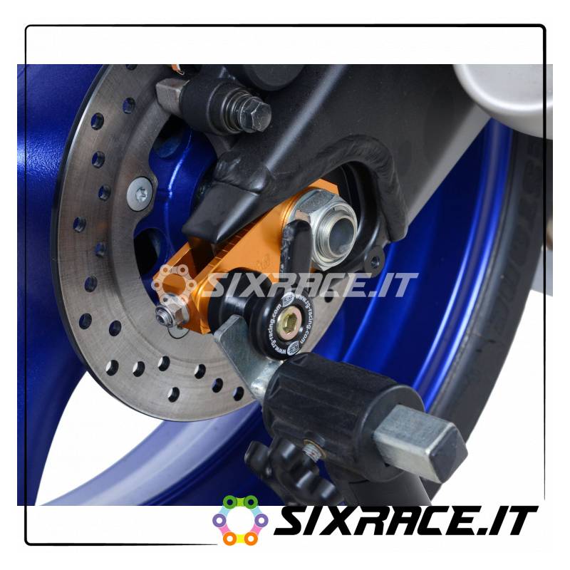 nottolini cavalletto posteriore tipo Offset per Yamaha R6 06-16 RG