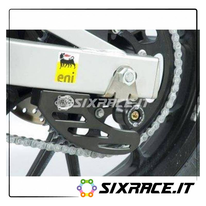 nottolini cavalletto posteriore tipo Offset per Aprilia RS4 125 11- (silver)
