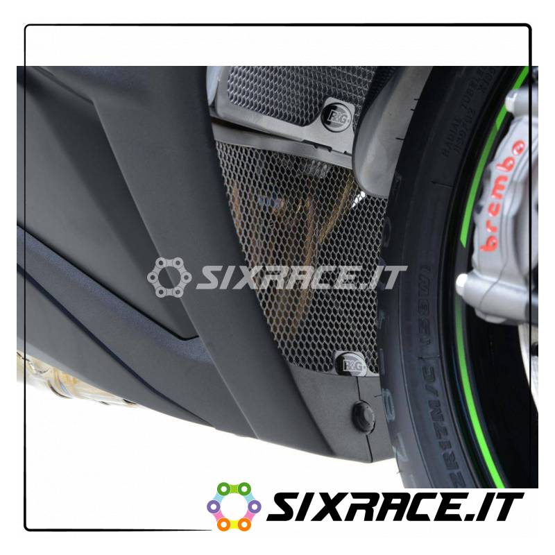 Grille de protection du collecteur d'échappement Kawasaki ZX10R 11-16 (à installer avec