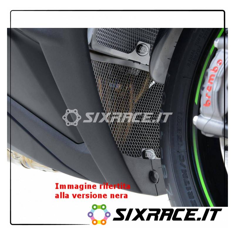 Grille de protection du collecteur d'échappement Kawasaki ZX10R 11-16 (à installer avec