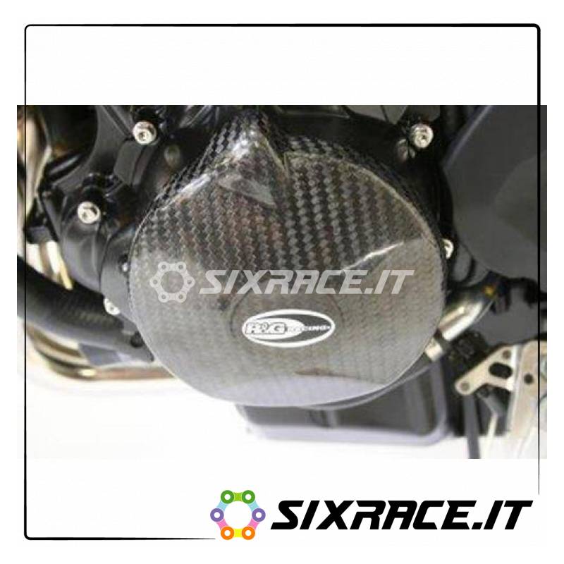 Protezioni motore SX in carbonio - TRIUMPH STREET TRIPLE 07 / DAYTONA 675 FINO