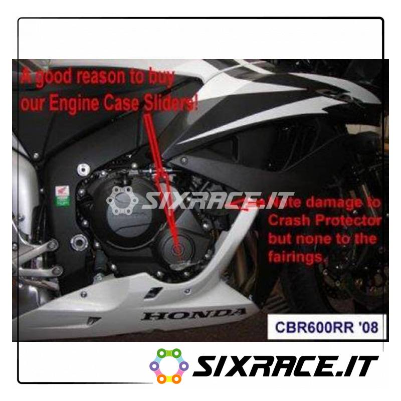 Protection moteur droite Honda CBR 600 RR 07-08