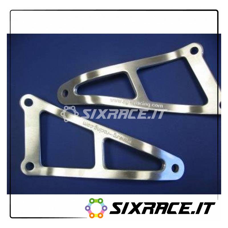 Staffa Supporto Scarico - Aprilia Rsv 98-03 (Coppia) Color Alluminio