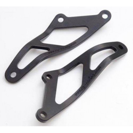 Staffa Supporto Scarico - Aprilia Rsv 04- (Coppia) Colore Nero