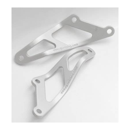 Staffa Supporto Scarico - Aprilia Rsv 04- (Coppia) Color Alluminio