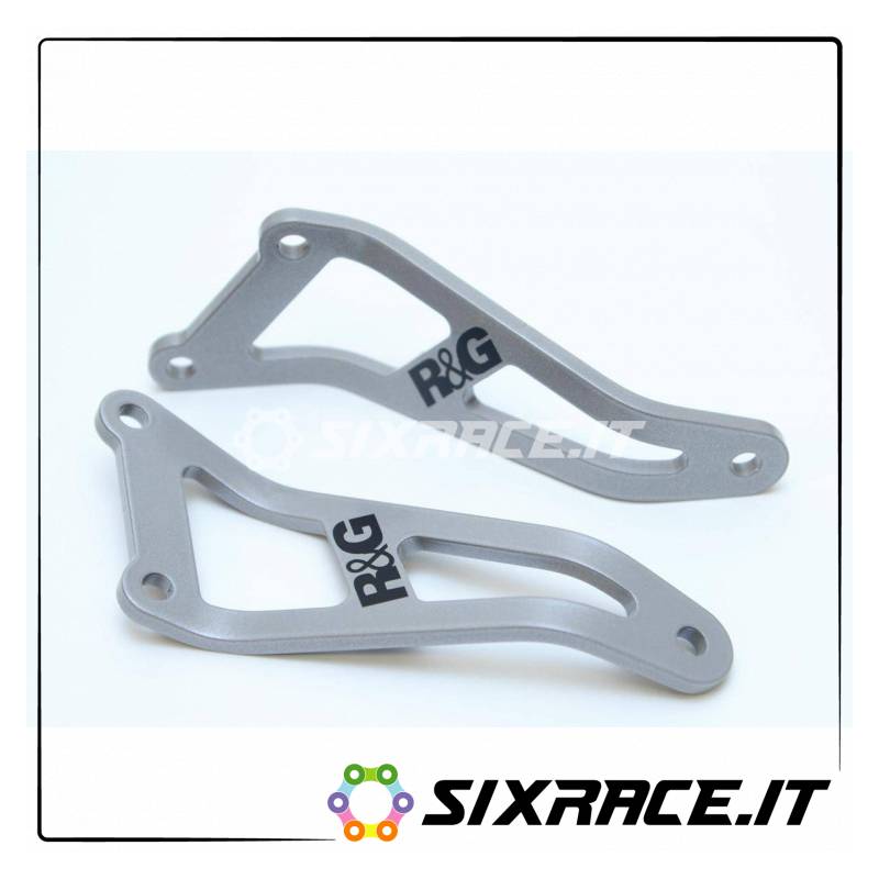 Support de drain - Honda Sp1 / Sp2 (paire), couleur aluminium