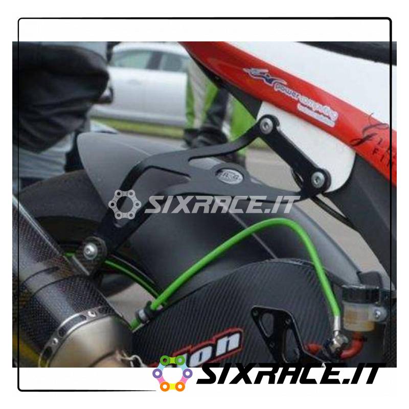 Staffa Supporto Scarico - Kawasaki Zx10R 08-10 Colore Nero