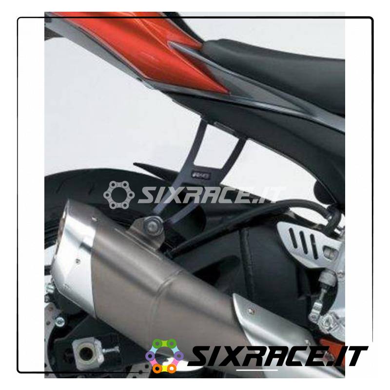 Staffa Supporto Scarico - Suzuki Gsxr 600/750 08-10 Nero