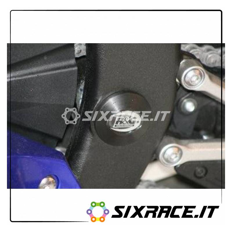 Inserto protezione telaio sinistro inferiori Yamaha YZF-R6 06-17 RG