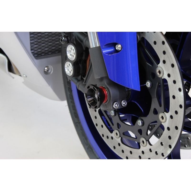 GTGTA-F-Y03-B Protezioni GTA - Kit smontaggio rapido perno ruota ant. YAMAHA MT-10 1000 2016 2024 GI