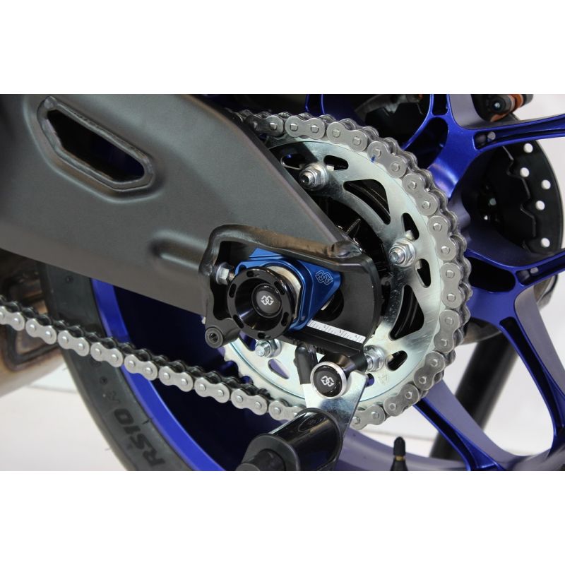 GTGTA-R-Y03-B Protezioni GTA - Kit smontaggio rapido perno ruota post. YAMAHA R1M 1000 2015 2024 GIL