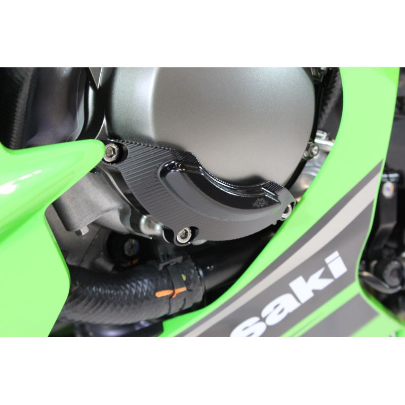 GTMP-L-K01-B Protezione motore lato sinistro KAWASAKI ZX-10R (to 2020) 1000 2011 2020 GILLES TOOLING