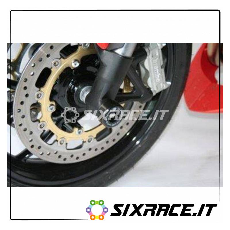 protezioni perno forcella anteriore Speed Triple 05-10 / Tiger 1050 07-13 (