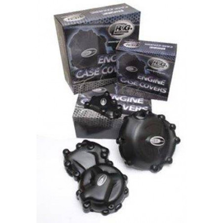 Kit 2 Pezzi (Ecc0047Bk-Ecc0048Bk) - Prot. Motore Triumph Speed Triple 08-13 /