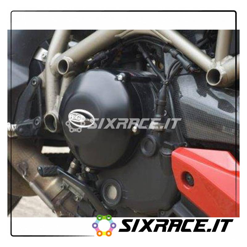 Kit 2 Pezzi (Ecc0085Bk-Ecc0087Bk) - Protezioni Motore Ducati Streetfighter 1098