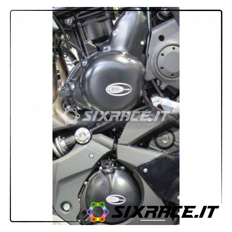 Kit 2 pezzi (ECC0121BK-ECC0122BK) - prot.motore KAWASAKI ER6 06- / 650 VERSYS