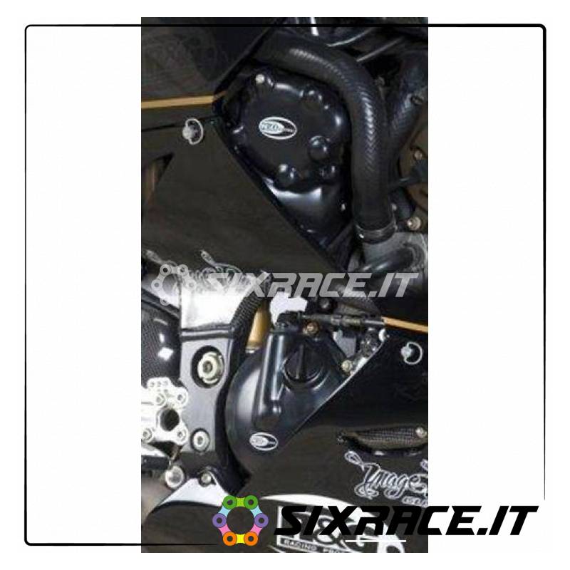 Kit 2 Pezzi (Ecc0101Bk-Ecc0102Bk) - Protezioni Motore Kawasaki Zx10-R 04-05