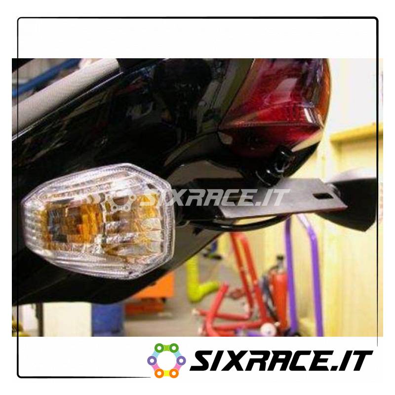 Support de plaque d'immatriculation Kawasaki Er-6 (Ninja 650R) à 08