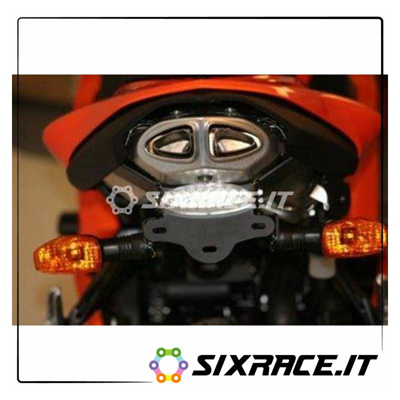 Support de plaque d'immatriculation Kawasaki Zx6-R 07-08