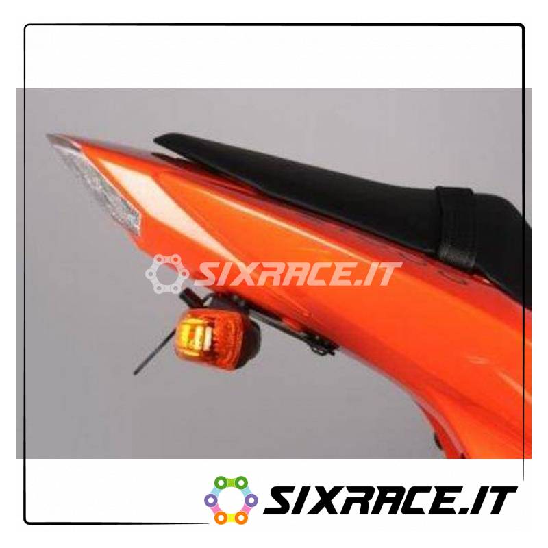 Support de plaque d'immatriculation Kawasaki Z1000 07-09 Z 750 07-