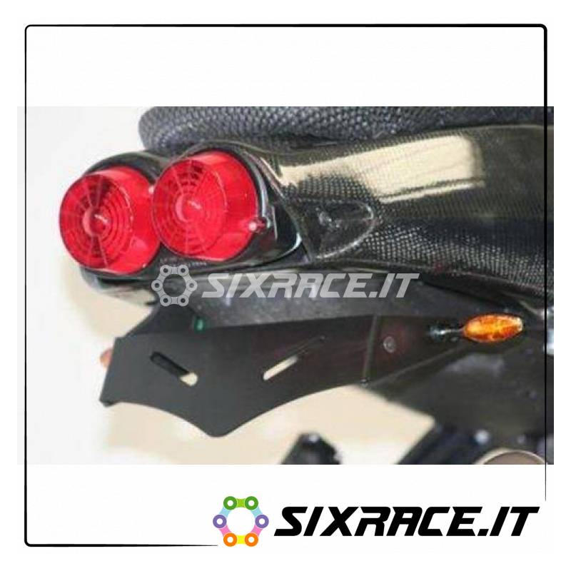 Support de plaque d'immatriculation Aprilia Rsv Mille 01-03 / Tuono jusqu'à 05