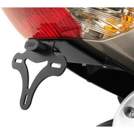 Portatarga Yamaha T-Max 08-11 (Con Sottosella Colore Nero)