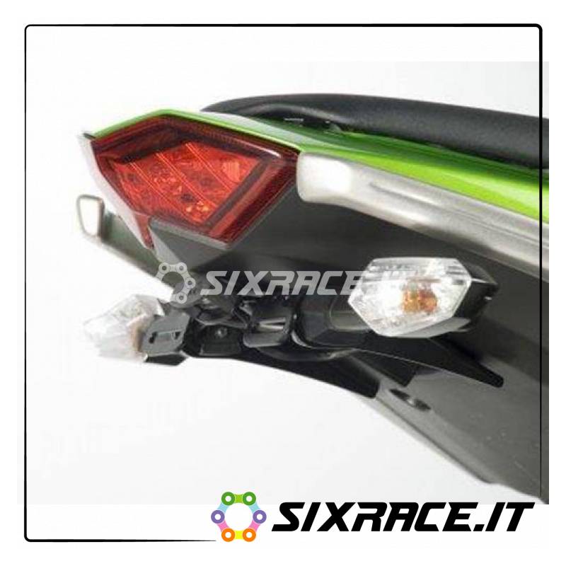 Support de plaque d'immatriculation Kawasaki Z1000 10-13