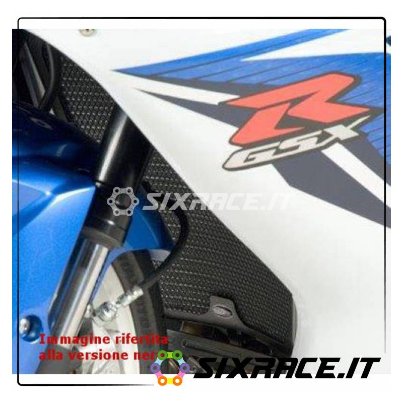 griglia protezione radiatore TITANIUM - Suzuki GSXR 600 06- GSXR 750 04-
