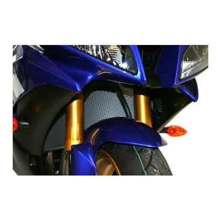 griglia Protezione Radiatore - Titanium - Yamaha R6 (06-12) R1 (07-08)