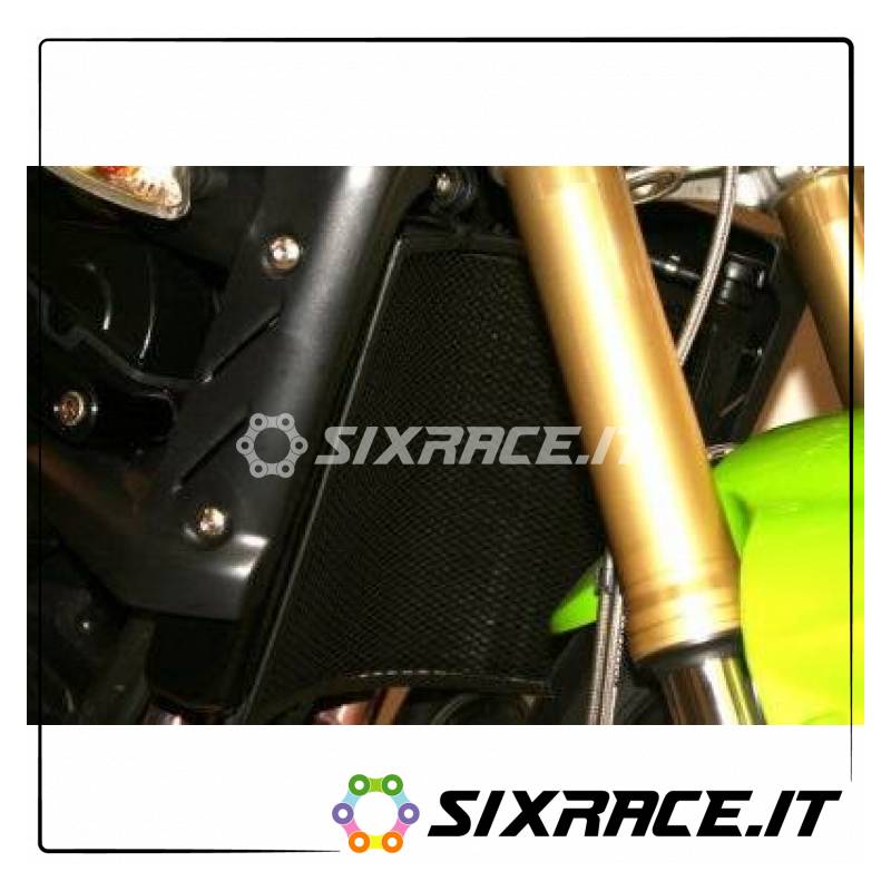 Grille de protection de radiateur en titane - Triumph Street Triple 07-12