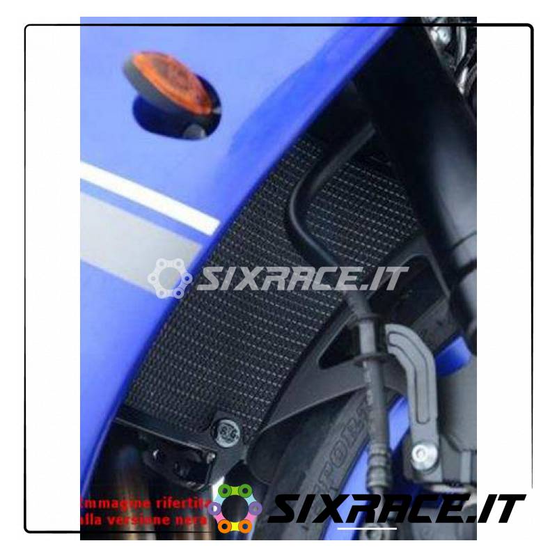 grille de protection de radiateur TITANE - Yamaha YZF-R1 09-14