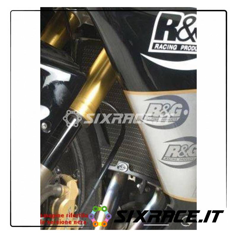 griglia Protezione Radiatore Titanium - Kawasaki Zx6R 07-12