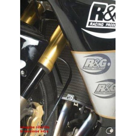 griglia Protezione Radiatore Titanium - Kawasaki Zx6R 07-12
