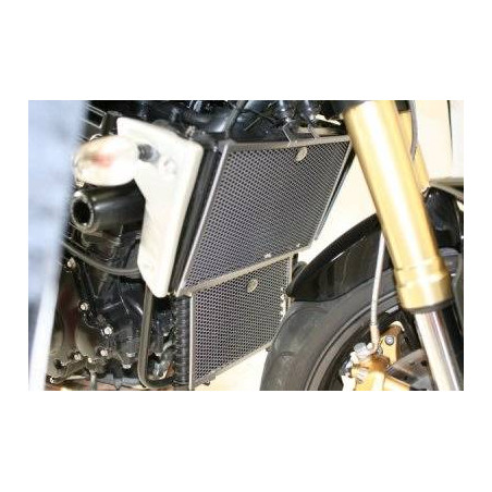Set griglia Protezione Radiatore E Radiatore Olio Titanium - Suzuki Gsxr 1000 K7-
