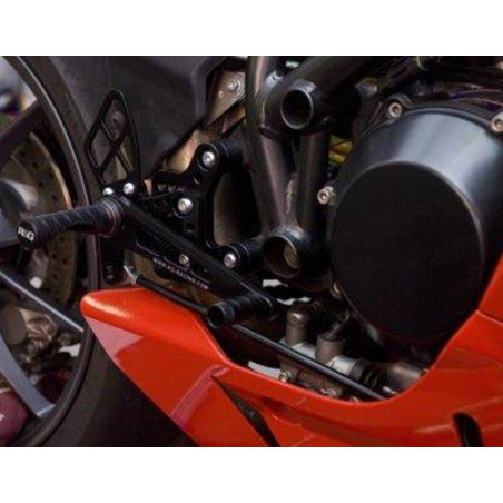 Pedane arretrate DUCATI 848 / 1098/ 1198 - SOLO versione stradale