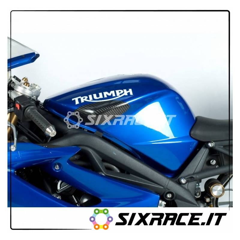 sliders serbatoio in carbonio Triumph 675 Daytona / Street Triple [R] 06-12